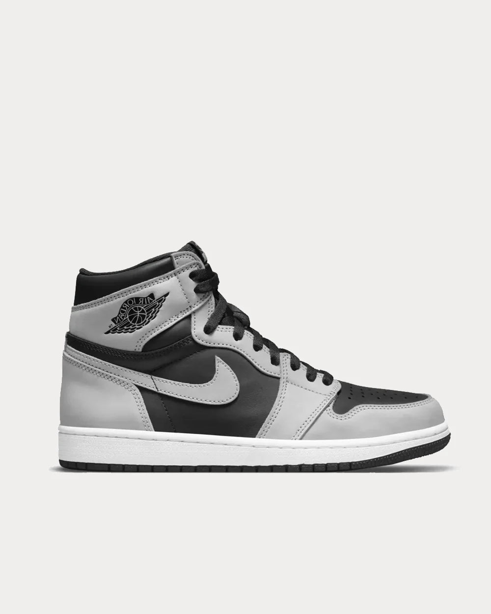 Air Jordan 1 High ATR "Shadow 2.0" - Black/Light Smoke Grey - High-Top Fashion Sneakers