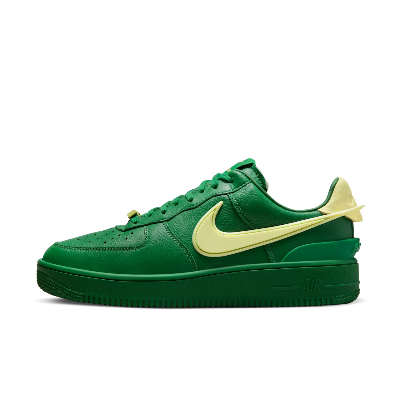 AMBUSH x Nike Air Force 1 Low 'Oil Green' - Oil Green/Citron-Cosmic Fuchsia - DV3464-300