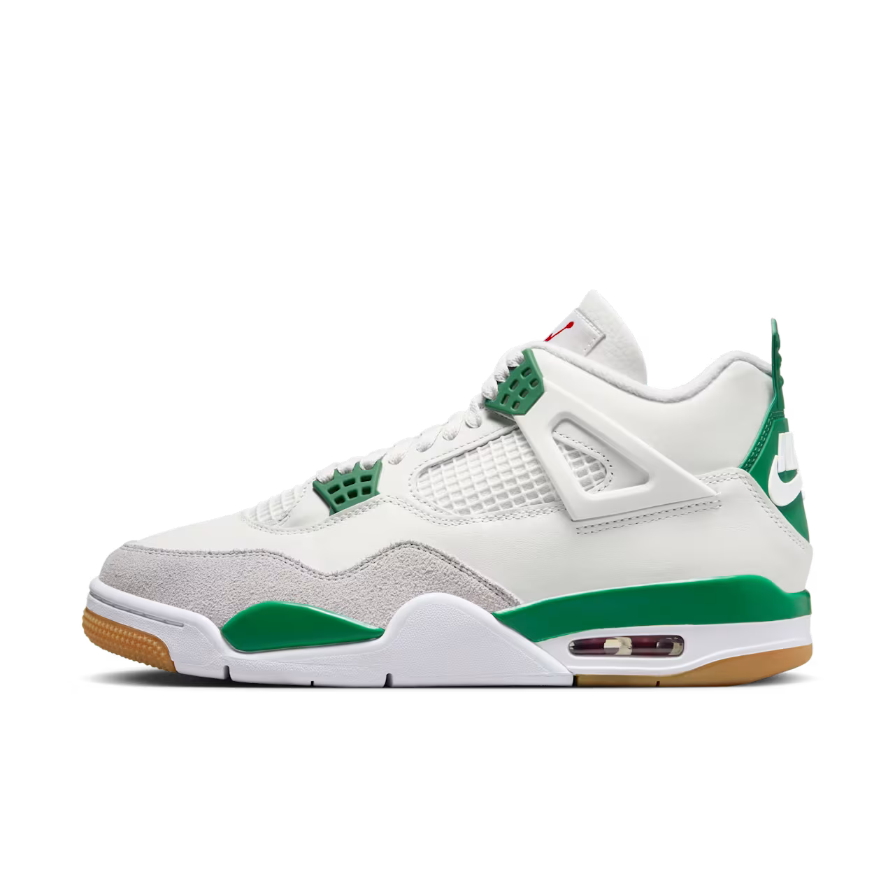 Nike SB x Air Jordan 4 Retro 'Pine Green' - Sail/White/Pine Green - DR5415-103