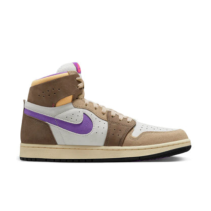 Air Jordan 1 High Zoom Comfort 2 - Palomino/Wild Berry Men’s High-Top Sneakers