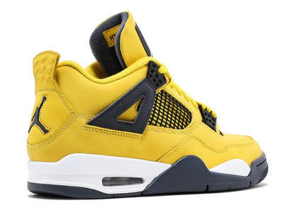 Air Jordan 4 Retro 'Lightning' (2021) - Tour Yellow/Dark Blue Grey
