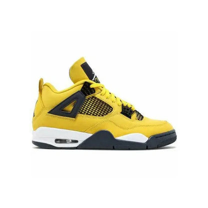 Air Jordan 4 Retro 'Lightning' (2021) - Tour Yellow/Dark Blue Grey
