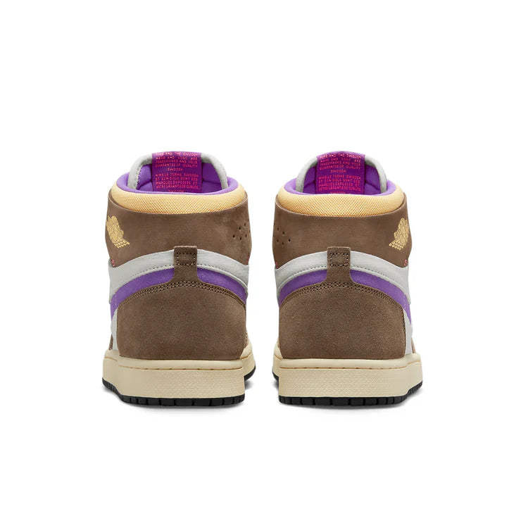 Air Jordan 1 High Zoom Comfort 2 - Palomino/Wild Berry Men’s High-Top Sneakers