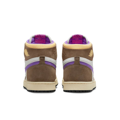 Air Jordan 1 High Zoom Comfort 2 - Palomino/Wild Berry Men’s High-Top Sneakers