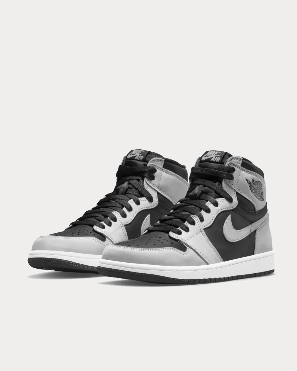 Air Jordan 1 High ATR "Shadow 2.0" - Black/Light Smoke Grey - High-Top Fashion Sneakers