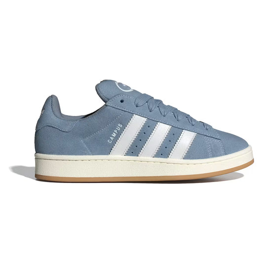 adidas Campus 00s Tactile Blue - Crystal White/Gum  - JQ8346