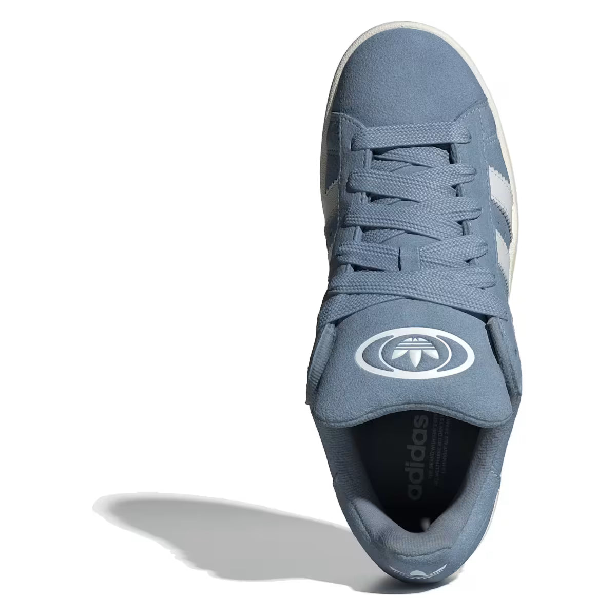 adidas Campus 00s Tactile Blue - Crystal White/Gum  - JQ8346