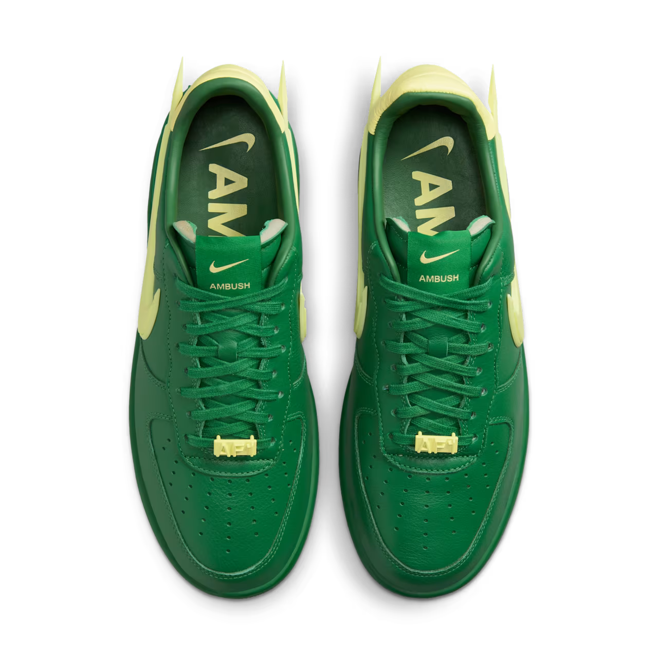 AMBUSH x Nike Air Force 1 Low 'Oil Green' - Oil Green/Citron-Cosmic Fuchsia - DV3464-300