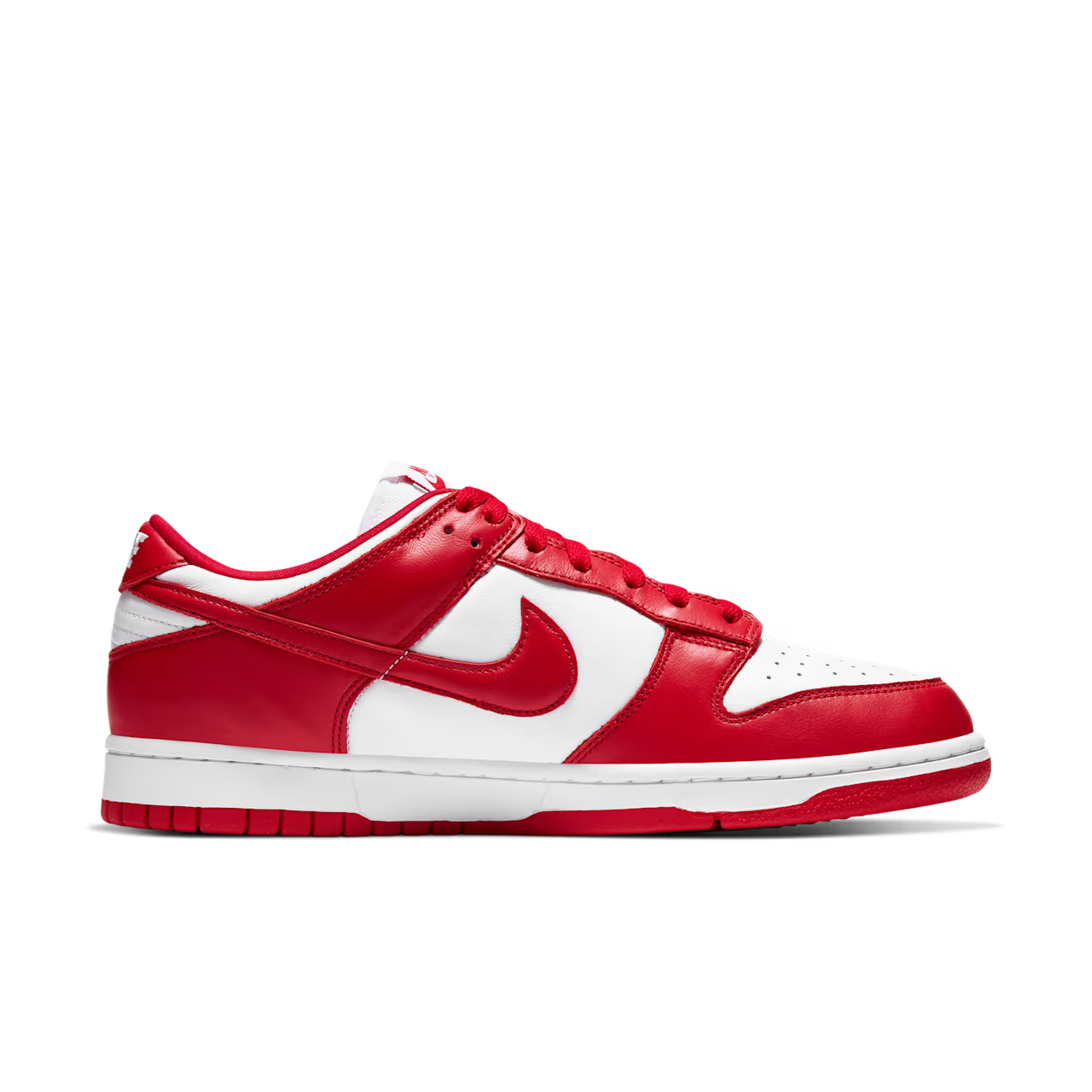 Nike Dunk Low 'University Red' - White/University Red - CU1727-100