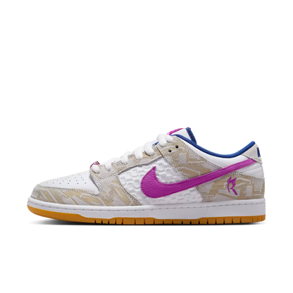 Nike SB Dunk Low 'Rayssa Leal' - Pure Platinum/Deep Royal Blue-Vivid Purple - FZ5251-001