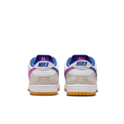 Nike SB Dunk Low 'Rayssa Leal' - Pure Platinum/Deep Royal Blue-Vivid Purple - FZ5251-001