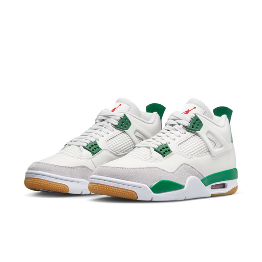 Nike SB x Air Jordan 4 Retro 'Pine Green' - Sail/White/Pine Green - DR5415-103