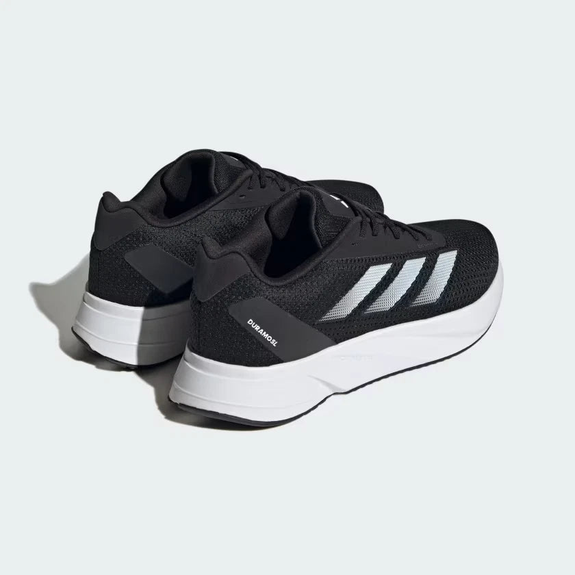 Adidas Duramo 10 Men's Running Shoes - Solar Black/white - Lightweight Athletic Sneakers
